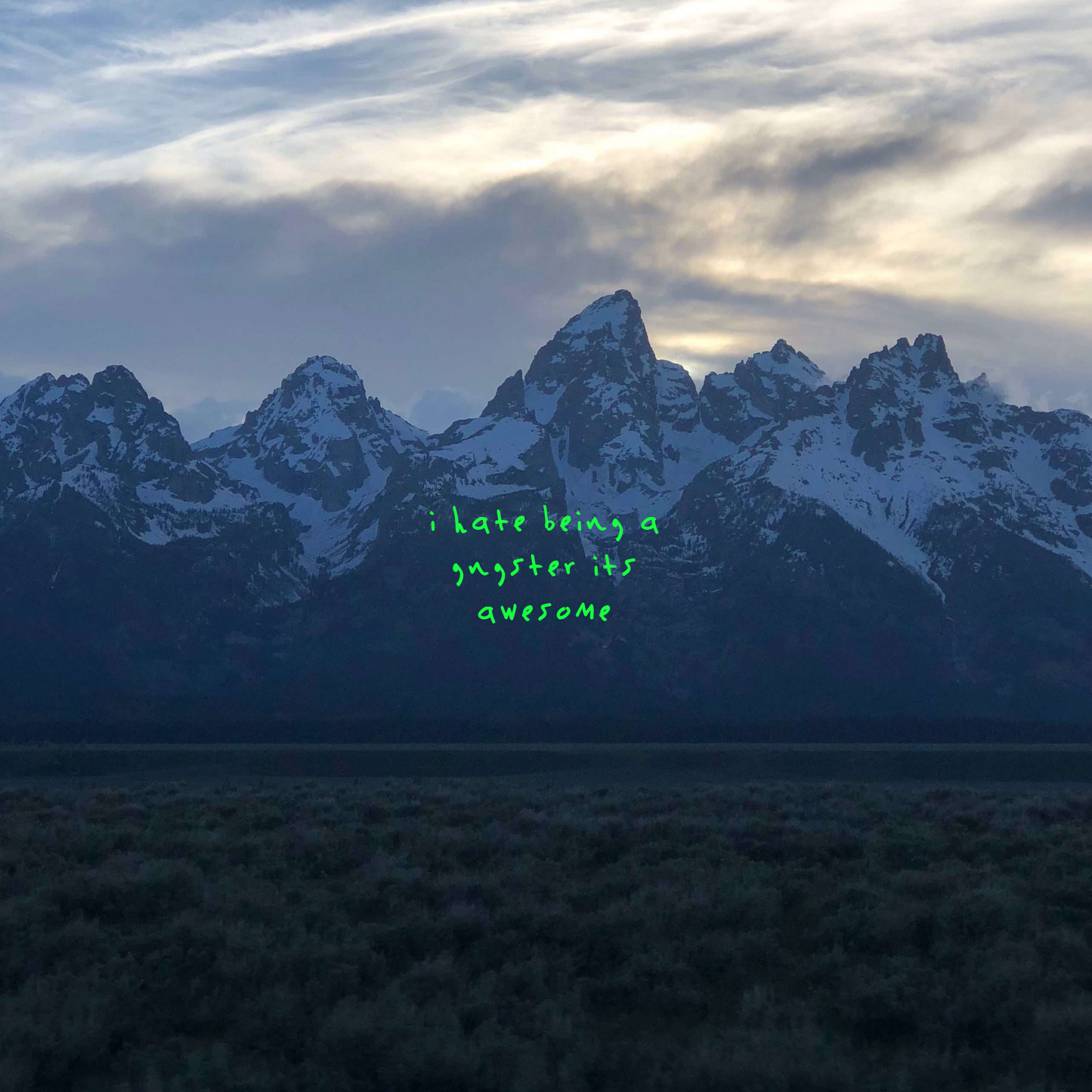 "YE" POSTER